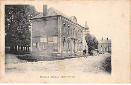 ACHEUX - Hôtel De Ville - état - Acheux En Amienois