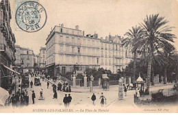 HYERES LES PALMIERS - La Place Du Portalet - Très Bon état - Hyeres