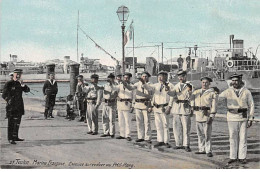 TOULON - Marine Française - Exercice Au Revolver Au Petit Rang - Très Bon état - Toulon