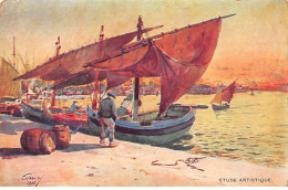 Le Port De TOULON - Etude Artistique - état - Toulon