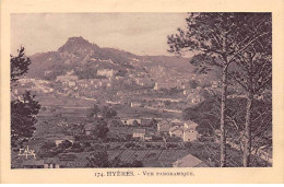 HYERES - Vue Panoramique - Très Bon état - Hyeres