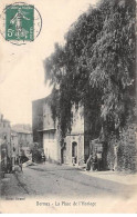 BORMES - La Place De L'Horloge - état - Bormes-les-Mimosas