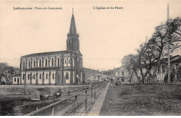 LAFRANCAISE - L'Eglise Et La Place - Très Bon état - Lafrancaise