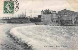 MONTAUBAN - Moulin Et Barrage - état - Montauban