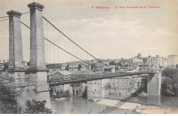 GAILLAC - Le Pont Suspendu Et La Chaussée - Très Bon état - Gaillac