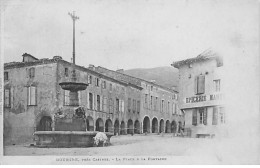 DOURGNE - La Place Et La Fontaine - Très Bon état - Dourgne