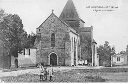 LES MOUTIERS SUR LAY - L'Eglise Et La Mairie - Très Bon état - Autres & Non Classés