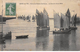 CROIX DE VIE - Sortie Des Bateaux Sardiniers - Le Fanal Du Grand Môle - Très Bon état - Autres & Non Classés