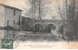 LA BOISSIERE DE MONTAIGU - Pont Léger - Moulin Et Pont Sur La Grande Maine - Très Bon état - Autres & Non Classés