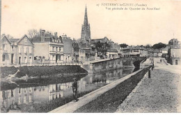 FONTENAY LE COMTE - Vue Générale Du Quartier Du Pont Neuf - Très Bon état - Fontenay Le Comte