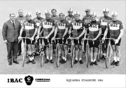 PHOTO CYCLISME REENFORCE GRAND QUALITÉ ( NO CARTE ), GRPUPE TEAM IBAC 1964 - Wielrennen