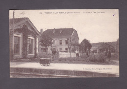 Vitrey Sur Mance (70) La Gare Les Jardinets (animée Landau  3933 ) - Vitrey-sur-Mance