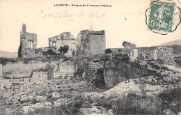 LACOSTE - Ruines De L'Ancien Château - Très Bon état - Other & Unclassified