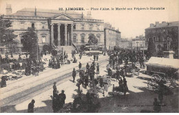 LIMOGES - Place D'Aine, Le Marché Aux Fripiers Le Dimanche - Très Bon état - Limoges