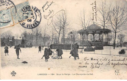 LIMOGES - Sous La Neige - Le Champ De Juillet - Très Bon état - Limoges