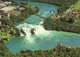 SUISSE - Rheinfall Bei Neuhausen - Totale Breite Des Falles - Carte Postale - Neuhausen Am Rheinfall