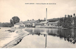 SAINT JUNIEN - Usine à Papiers De Saint Brice - Très Bon état - Saint Junien