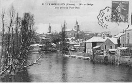 MONTMORILLON - Effet De Neige - Vue Prise Du Pont Neuf - Très Bon état - Montmorillon