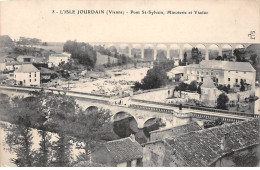 L'ISLE JOURDAIN - Pont Saint Sylvain, Minoterie Et Viaduc - Très Bon état - L'Isle Jourdain