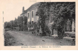 QUEAUX - Le Château Des Cordeliers - Très Bon état - Autres & Non Classés