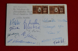 1963  Austrian Dhaula Himal Expedition Signed By 8 Climbers Mountaineering Himalaya Escalade Alpinisme - Sportifs
