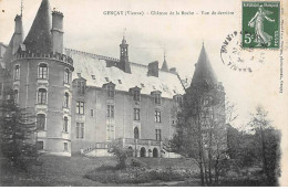 GENCAY - Château De La Roche - Vue De Derrière - Très Bon état - Gencay