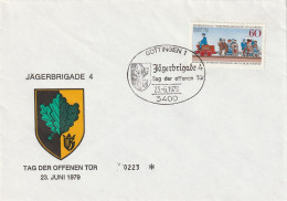 H 1225) BRD 1979 SoSt Göttingen, Tag Der Offenen Tür Jägerbrigade 4, Eichenblatt - Militaria