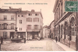 CHATEL SUR MOSELLE - Place De L'Hôtel De Ville - Très Bon état - Chatel Sur Moselle