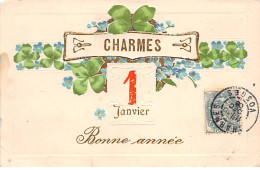 CHARMES - 1 Janvier - Bonne Année - Très Bon état - Charmes