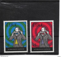 IRLANDE 1976 Première Liaison Téléphonique Yvert 340-341, Michel 338-339 NEUF** MNH Cote 2,50 Euros - Ongebruikt