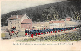 Le Défilé Du 149e D'Infanterie Française Pendant Les Manoeuvres Près De GERARDMER - Très Bon état - Andere & Zonder Classificatie