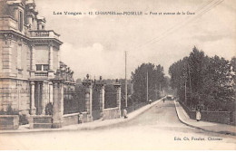 CHARMES SUR MOSELLE - Pont Et Avenue De La Gare - Très Bon état - Charmes