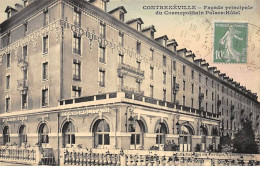 CONTREXEVILLE - Façade Principale Du Cosmopolitain Palace Hôtel - Très Bon état - Contrexeville