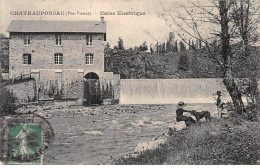 CHATEAUPONSAC - Usine Electrique - Très Bon état - Chateauponsac