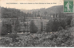 CHATEAUPONSAC - Vallée De La Semme Au Pont D'Huriaud Et Camp De César - Très Bon état - Chateauponsac