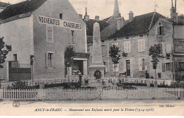 ANCY LE FRANC - Monument Aux Enfants Morts Pour La France - Très Bon état - Ancy Le Franc