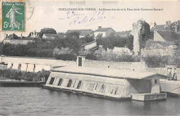 COULANGES SUR YONNE - Le Bateau Lavoir Et La Tour De La Comtesse Mahaut - Très Bon état - Coulanges Sur Yonne