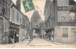 NOYERS - Rue De La Porte Peinte - état - Noyers Sur Serein