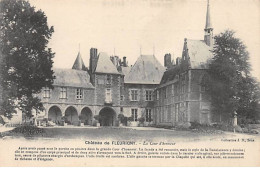 Château De FLEURIGNY - La Cour D'Honneur - Très Bon état - Autres & Non Classés