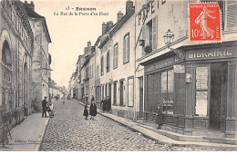 BRIENON - La Rue De La Porte D'en Haut - Très Bon état - Brienon Sur Armancon