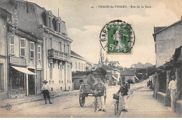 THAON LES VOSGES - Rue De La Gare - Très Bon état - Thaon Les Vosges