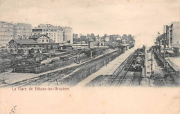 La Gare De BECON LES BRUYERES - Très Bon état - Autres & Non Classés