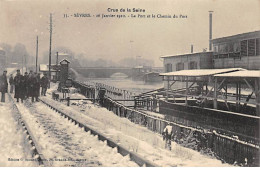 SEVRES - Crue De La Seine 1910 - Le Port Et Le Chemin Du Port - Très Bon état - Sevres