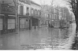 ASNIERES - La Grande Crue De La Seine 1910 - Inondation De La Grande Crue - Très Bon état - Asnieres Sur Seine