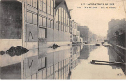 LEVALLOIS - Inondations De 1910 - Rue De Villiers - Très Bon état - Levallois Perret