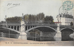 GENNEVILLIERS - Le Nouveau Pont De Villeneuve - Très Bon état - Gennevilliers