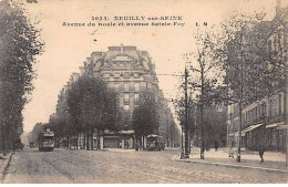 NEUILLY SUR SEINE - Avenue Du Roule Et Avenue Sainte Foy - Très Bon état - Neuilly Sur Seine