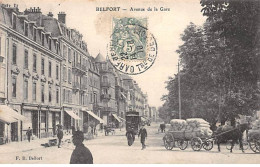 BELFORT - Avenue De La Gare - Très Bon état - Belfort - Ciudad