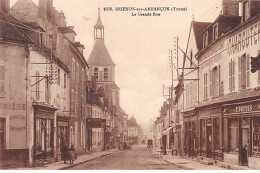 BRIENON SUR ARMANCON - La Grande Rue - Très Bon état - Brienon Sur Armancon