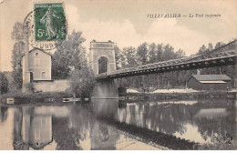 VILLEVALLIER - Le Pont Suspendu - Très Bon état - Andere & Zonder Classificatie